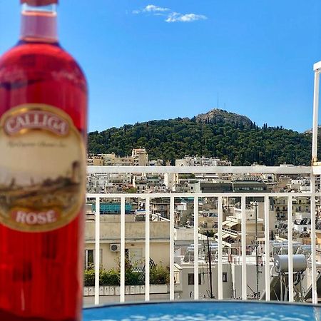Apartment With Beautiful View Of Lycabettus Athen Eksteriør bilde