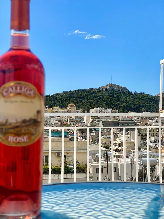 Apartment With Beautiful View Of Lycabettus Athen Eksteriør bilde